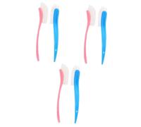 TOYANDONA 6pièces Brosse De Nettoyage Multifonction Pour Bouteilles De Bleu Rose Outil Pratique Pour Nettoyage De Bouteilles Et Tasses Matériau Résistant Et Sûr