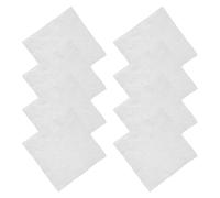 TOYANDONA 8 Pièces Tapis D'arrosage pour Plantes en Pot Blanc, Lot de 2x8 Pièces