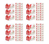 TOYANDONA 80 Pièces Papier Blanc Boîte de Bonbons de Noël, Style Boîte aux | Assemblage Facile, Décor de Fête Élégante, Usage pour Douceurs et Présents, Format Compact, Lot Pratique