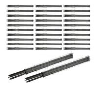 TOYANDONA 800 Pièces Recharges pour Crayons Automatiques 2,0mm Hb Noir | Écriture Fluide, Remplacement Facile, Plastique, Bureau et École, Compatibles Plupart des Modèles