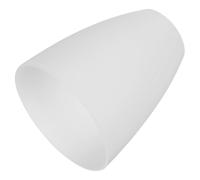 TOYANDONA Abat-Jour de Rechange en Plastique Blanc 40 MM Diamètre, Petit Abat-Jour pour Lampe de Table, Usage Intérieur pour Chambre, Bureau ou Salon, Finition Lisse Résistante