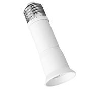 TOYANDONA Adaptateur Douille E27 Extensible Blanc en Métal PC Longueur Réglable et Installation Facile pour Éclairage Domestique et Réfrigérateur