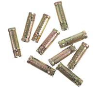 TOYANDONA Ancrages Moletés Caractéristiques Stables Faciles à Installer Lot de 10 en Acier M8x50mm pour Béton pour Maçonnerie et Pierres Naturelles