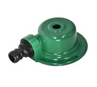 TOYANDONA Arroseur Rotatif en Alliage de Zinc Vert pour Pelouse et Plantes, Couverture 360° Circulaire Portable pour Jardin et Patio