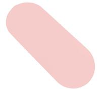 TOYANDONA Autocollant Design Créatif Rose Tableau Blanc Ovale Effaçable à Sec Adhésif Puissant en Mousse Fer, Surface Amovible pour Mur, pour Maison et Bureau
