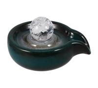 TOYANDONA Bec de Sortie de Fontaine en Céramique Accessoire de Fontaine Décoratif Bleu pour Aquarium Extérieur et Jardin Installation Facile Fonction Fiable