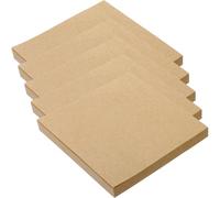 TOYANDONA Bloc-notes Adhésif de Poche Détachable, Papier Marron, Usage | Traces Après Retrait, Multi-usage, Format Portable, pour Journal et Bureau, Simple et Décoratif
