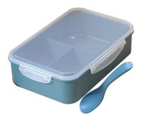 TOYANDONA Boite A Gouter Adulte et Micro-ondes 4 Compartiments en Pp, Boîte à Lunch Bento Hermétique pour Garçon et Filles, pour Repas en Extérieur