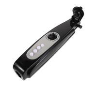TOYANDONA Boîtier de Connexion Minuterie et Bouton pour Ventilateur sur Pied Compatible Tubes Acier 23-25mm Plastique Noir, pour Fête Estivale et Entretien Domestique