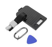 TOYANDONA Boîtier Rigide magnétique en Polycarbonate, Coque antidérapante | Compatible avec Plaud Note et Note Pro (2025), avec outil de levier et mousqueton pour cordon, installation facile
