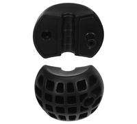 TOYANDONA Bouchon à Bille en Caoutchouc Noir pour Enrouleur de Tuyau D'arrosage, Diamètre de Trou 10mm, Conception Sécurisée et Positionnement Précis pour Arrosage et Nettoyage