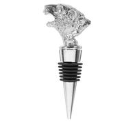 TOYANDONA Bouchon de Bouteille de Vin Bouchon Décoratif Tête de Tigre Vintage en Alliage de Zinc et Silicone Préserve la Qualité du Vin et Empêche L'air pour Bar et Fête