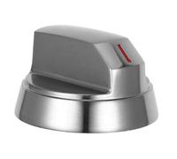 TOYANDONA Bouton de Cuisinière à Gaz Métal Boutons de Commande pour Brûleur de Barbecue Remplacement Facile pour Four et Plaque de Cuisson Électrique