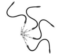 TOYANDONA Bras de soudure à col de cygne, 4 pièces, pinces de fixation polyvalentes, pour soudage et réparation d'établi, support pour lampe loupe et circuits imprimés