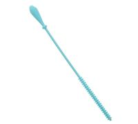 TOYANDONA Brosse de Nettoyage pour Pailles et Bouteilles Bébé Réutilisable en Silicone Bleue Longue Nettoyage de Biberon et Gobelet Kit Polyvalent Entretien Quotidien