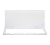 TOYANDONA Cache-prises Étanche en Plastique 3 Emplacements Ouverture à 100 Degrés, Protection Résistante aux Intempéries, pour Salles de Bains et Balcons