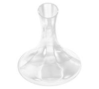 TOYANDONA Carafe en Verre Transparent, Carafon à Vin, 1520ml, Verre sans Plomb, Rapide pour Décanter le Vin Rouge, la Cuisine et Bar