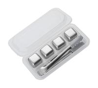 TOYANDONA Coffret de Glaçons Réutilisables en Acier Inoxydable 304, Préserve des Boissons, Résistant Rouille, Vie Quotidienne Réunions de Famille