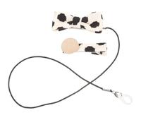 TOYANDONA Cordon Anti-perte pour Prothèses Auditives en Tissu Motif Vache, Clip Facile à Utiliser, Adapté aux Garçon et Filles et Seniors pour Usage Personnel ou Professionnel