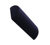 TOYANDONA Coussin en Coton Polyester Traversin Demi-cylindrique en Mousse à Mémoire de Forme Soutien Lombaire Portable Soulage Douleurs Lombaires, pour Personnes Âgées et Femmes Enceintes