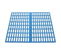 TOYANDONA Couverture D'écumoire de Piscine de Remplacement Bleue 42x33 Cm | Plastique, Débit Optimisé et Protection les Débris, Ajustement pour Clubs et Résidences