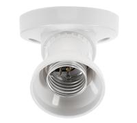 TOYANDONA Douille de Lampe E27 Support de Lampe Sécurisé en Alliage de Zinc et Bakélite Blanc Installation Facile 4a 220-250v pour Plafonnier Suspendues