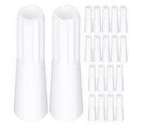 TOYANDONA Embout de Baguette pour Stores Verticaux, Prise Ergonomique | Pièce de Rechange, Installation Facile, Usage Maison et Bureau, Compatibilité Large, Diamètre Intérieur 8,7mm