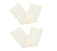 TOYANDONA Étamine Cuisine en Fil de Coton Blanc, Filtre Alimentaire Robuste et Réutilisable, Lot de 2 Pièces pour Filtrer Fromage et Tofu Cuisine