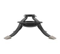 TOYANDONA Fer Vert Support de Sapin de Noël, Base Ronde Réglable | Support D'arbre à Vis, Usage Maison et Célébrations, Compatible Parapluies et Drapeaux, Décor Festif
