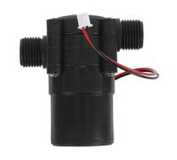 TOYANDONA Générateur Hydroélectrique Compact 12v à Courant Direct, Micro Turbine Hydraulique Pipeline 1/2 Pouce, Angle Réglable 180°, Mini Générateur pour Robinet et Applications