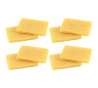 TOYANDONA Gomme à Effacer Ronde 8 Pièces en Caoutchouc-colle Jaune