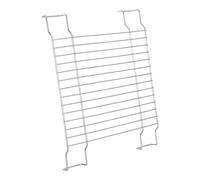 TOYANDONA Grille de Barbecue Électrique en Fer Argenté, Cuisson Uniforme | Compatible Plaques et Fours, Surface Maillée sans Joint, Nettoyage Facile, Usage Jardin et Réception