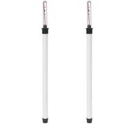 TOYANDONA Indicateur d'eau pour Plante en Pot Affichage Bouée de Niveau d'eau, Humidimètre du Sol en Plastique Blanc, 2pcs, pour Fête Jardinage
