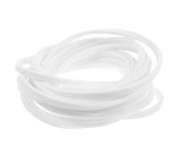 TOYANDONA Joint D'étanchéité en Silicone Flexible pour Couvercle de Boîte à Lunch, Anneau Blanc 8mm, Étanchéité Hermétique pour Usage Bureau et Pique-niques