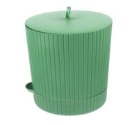 TOYANDONA Kit de Germoir pour Pousses de Soja et Haricots Mungo, Pot de Plantation en Plastique PP Vert, Réutilisable et Respirant, pour Jardin et Serrage