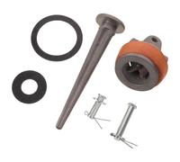 TOYANDONA Kit Piston pour Pompe à Eau Manuelle Big Three, Acier Carbone | Soupape D’étanchéité, Visserie Incluse, Usage Jardin et Maison, Finition Argenté, Pièces de Rechange