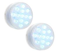 TOYANDONA Lampe Submersible Télécommandée, 13 LED, 16 Couleurs | Contrôle sans Fil 30 à 50m, Minuterie 2 H 4 H 6 H, Structure Ip68 Étanche
