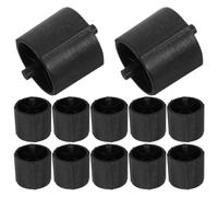 TOYANDONA Lot de 12 Pièces de Rechange pour Distributeur de Ruban Adhésif en Plastique Porte-rouleau Ajustable, Installation Facile pour Fournitures Scolaires Bureau