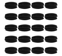 TOYANDONA Lot de 30 Isolateurs de Fil de Clôture Électrique pour Poteau d'angle, Plastique Résistant aux Intempéries, Accessoires pour Clôtures Agricoles et Bétail, Tendeurs de Fil