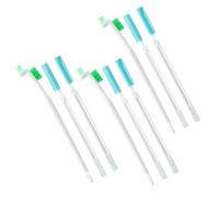TOYANDONA Lot de 9 Brosses à Bouteilles Long Manche en Abs et Tampon Abrasif, Brosse de Nettoyage Sanitaire pour Biberons et Bouteilles de Sport, pour Maman