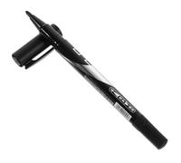 TOYANDONA Marqueur Portable à Double Pointe Noir, Stylo Marqueur à Encre | Clip Plastique, Corps Rigide, Convient aux Surfaces Lisses, Usage Précis pour CD et Autres Supports