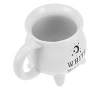 TOYANDONA Mug Tasse Sorcière de Chaudron Céramique Facile Forme en 250ml à Nettoyer et Magique D'halloween Décor Unique et Effrayant pour Fête Usage Quotidien