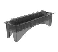 TOYANDONA Organiseur plastique rectangulaire pour étui pour tondeuse, boîte de peignes pour tondeuse, support rasoir, accessoires coiffure, adapté pour barber et maison