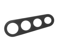 TOYANDONA Outil 4 Trous en Acier Inoxydable de Mesure de Spaghetti pour Contrôle Précis des Portions, Accessoire Cuisine Pratique pour Cuisson Facile
