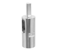TOYANDONA Outil de Torsion de Fil pour Perceuse 9 Gauge en Acier Argenté | Poignée Ergonomique, Fixation Sûre du Fil, pour Enclos à Poules et Usage Extérieur