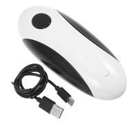 TOYANDONA Ouvre-boîte Électrique Rechargeable pour Boîtes et Bocaux, Acier | Ouverture Automatique, Bouton Unique, Lame Alimentaire, Capteur Intelligent, pour Maison Cuisine, Seniors