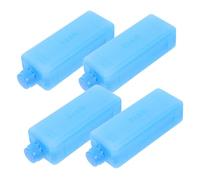 TOYANDONA Paquets De 4 Pièces boîte à Cristaux de Glace Ventilateur de climatisation de Glace pour congélateur rafraichisseur rafraîchisseur d'air Porte-glaçons réutilisables PE Blue