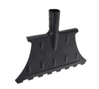 TOYANDONA Pelle à Neige en Période Hivernale en Acier Manganèse Épais avec Bord Dentelé, Structure Stable, pour Déneigement Domestique et Trottoirs