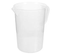 TOYANDONA Pichet Facile à Nettoyer 5000ml Plastique Doseur Double Graduation pour Huile et Jus Cuisine