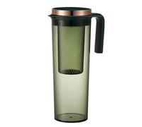 TOYANDONA Pichet Isotherme Grosse Capacité 1,2l en Abs et Silicone Résistant la Chaleur, Pratique pour Boissons Froides et Thé Lors de Pique-niques ou Fêtes la Piscine